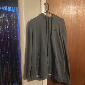 Dark grey Nike Zip- Up